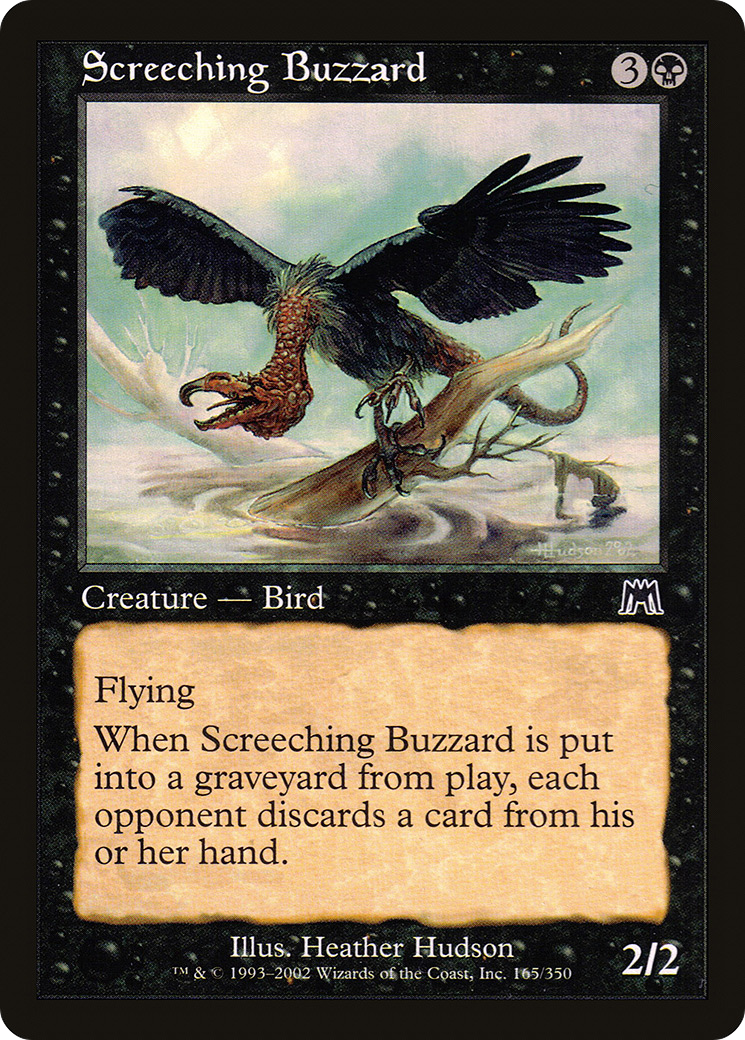 Screeching Buzzard [Onslaught]-1