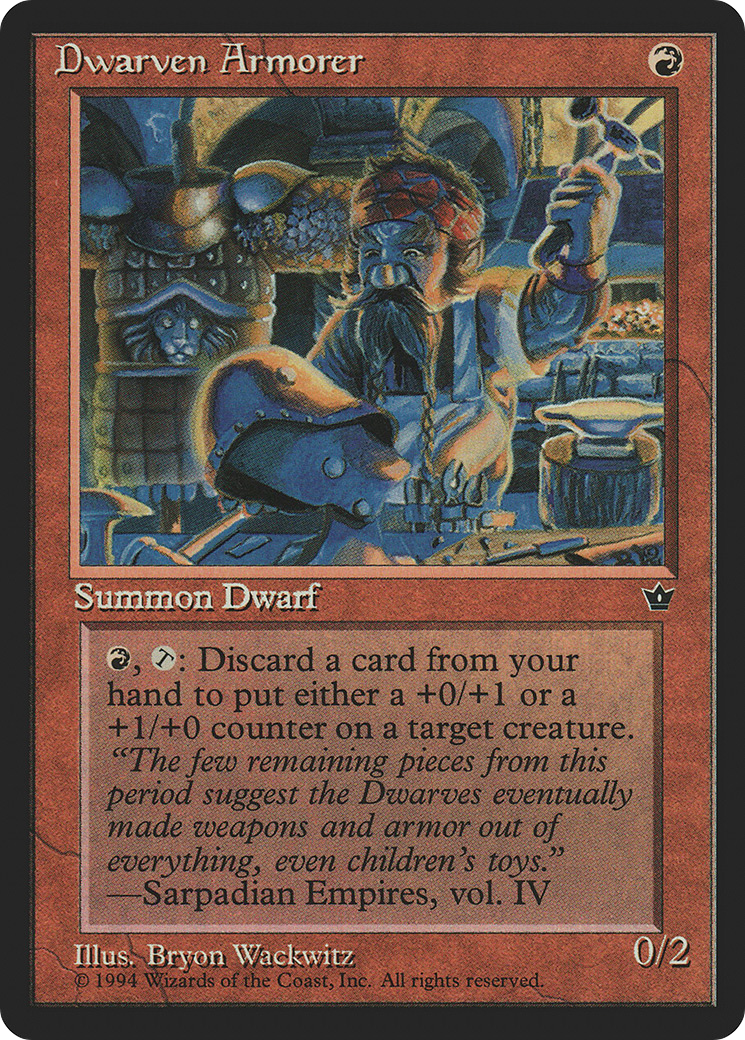 Dwarven Armorer [Fallen Empires]-1