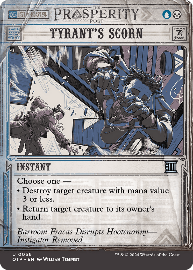 Tyrant's Scorn [Outlaws of Thunder Junction: Breaking News]-1