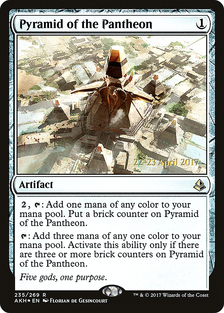 Pyramid of the Pantheon [Amonkhet Prerelease Promos]-1