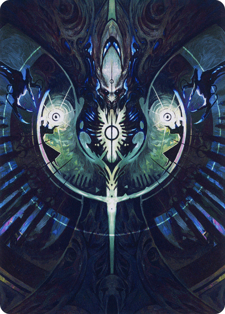 Gix's Command // Gix's Command (ABRO-032) - The Brothers' War Art Series (Borderless) Foil-1