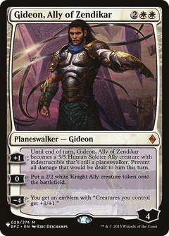 Gideon, Ally of Zendikar [The List]-1