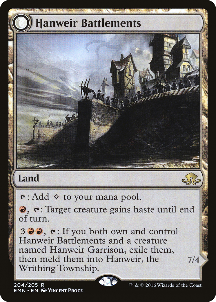 Hanweir Battlements [Eldritch Moon]-1