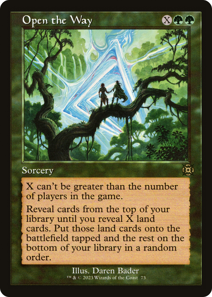 Open the Way (Retro) [March of the Machine: The Aftermath]-1