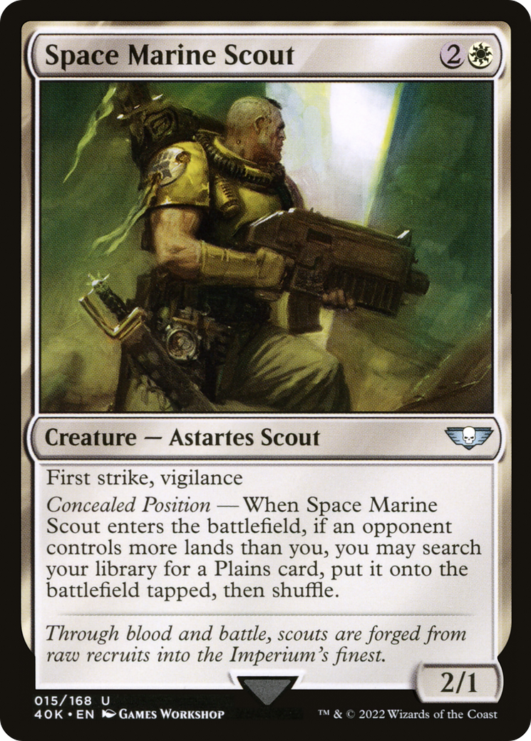 Space Marine Scout [Warhammer 40,000]-1