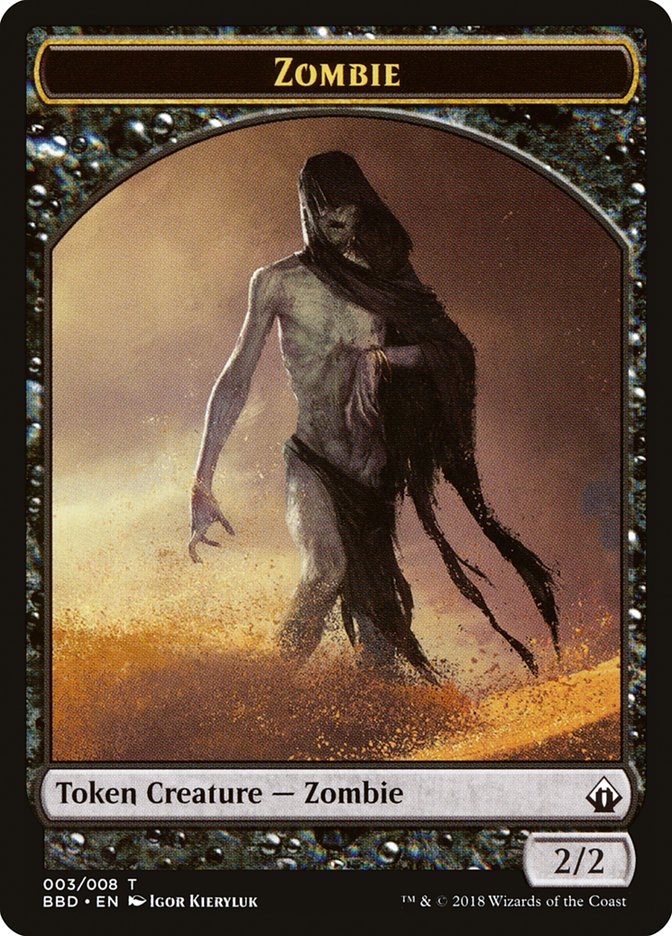 Zombie Token [Battlebond Tokens]-1