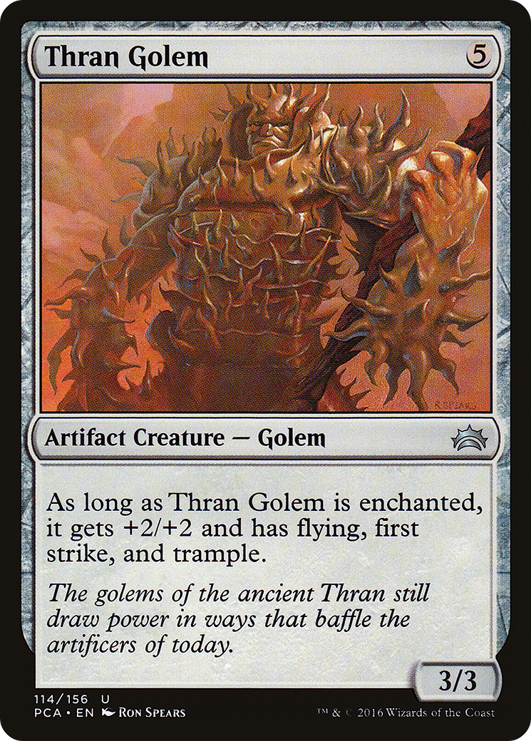 Thran Golem [Planechase Anthology]-1