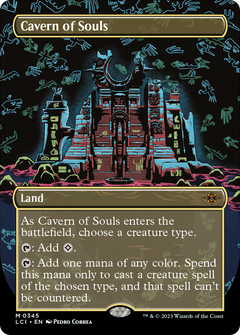 Cavern of Souls (0345) (Borderless) [The Lost Caverns of Ixalan]-1
