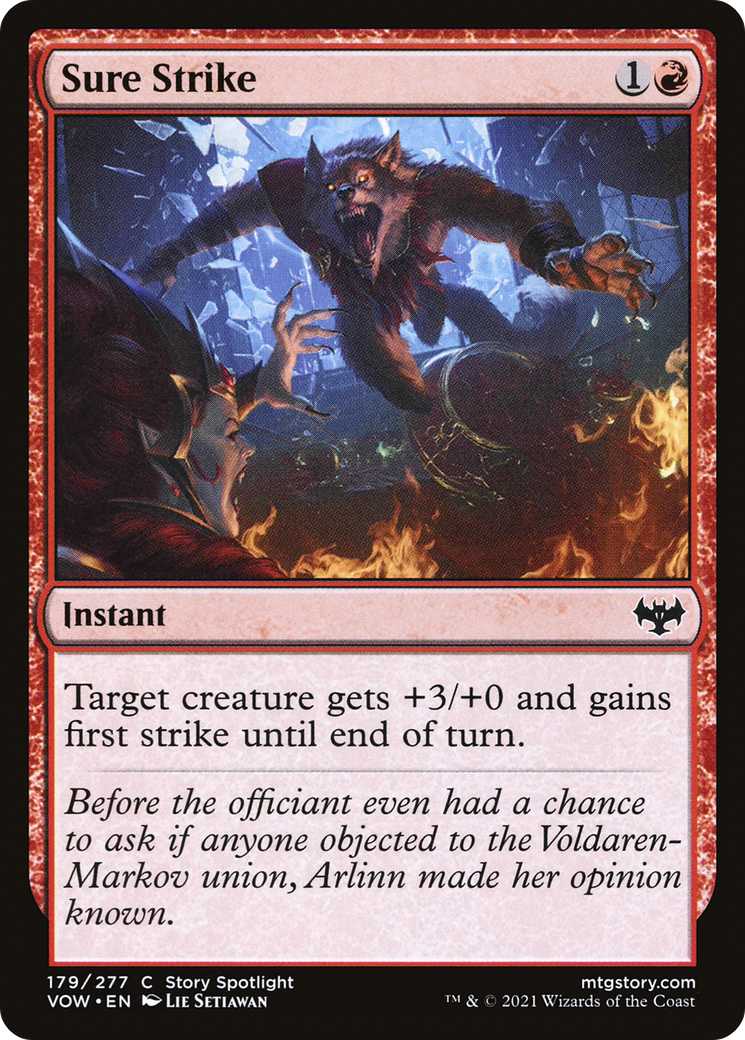 Sure Strike [Innistrad: Crimson Vow]-1