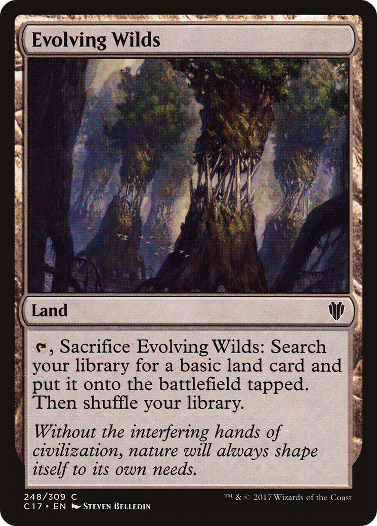 Evolving Wilds [Commander 2017]-1