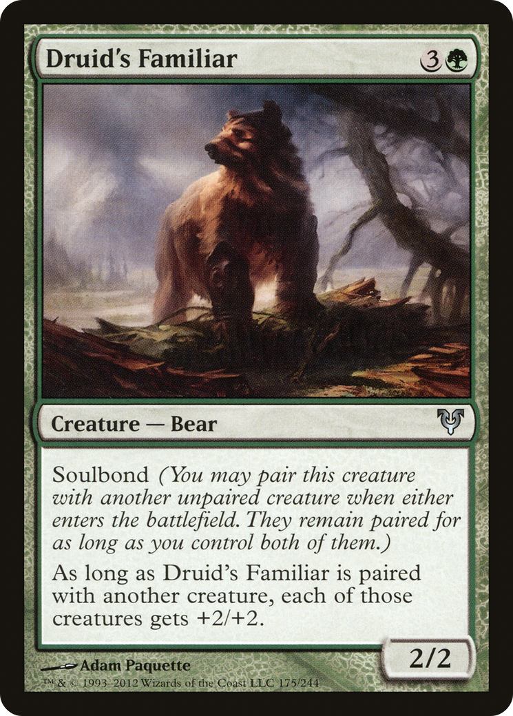 Druid's Familiar [Avacyn Restored]-1