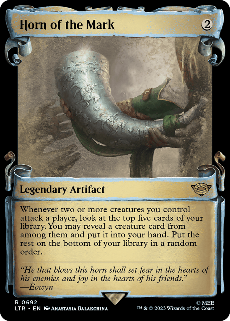 Horn of the Mark [The Lord of the Rings: Tales of Middle-Earth Showcase Scrolls]-1