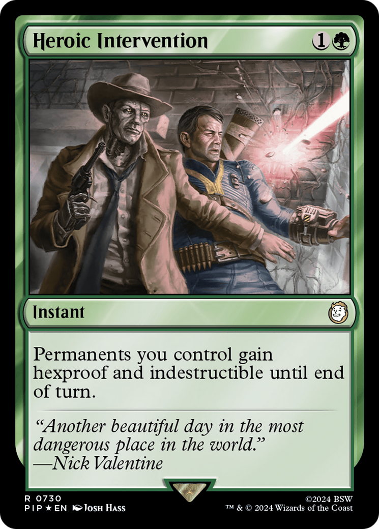 Heroic Intervention (Surge Foil) [Fallout]-1