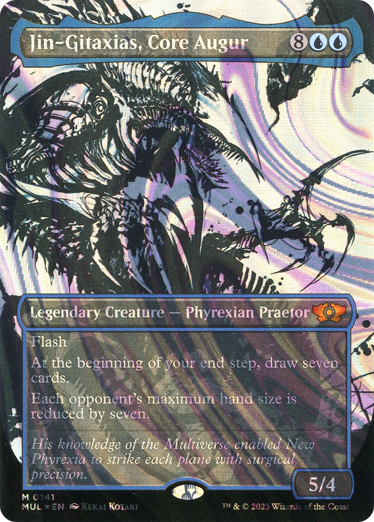 Jin-Gitaxias, Core Augur (Halo Foil) [Multiverse Legends]-1