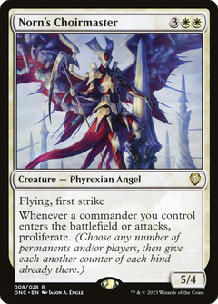 Norn's Choirmaster [Phyrexia: All Will Be One Commander]-1