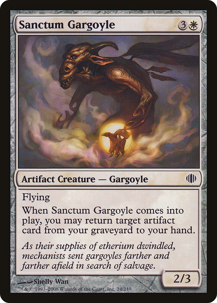Sanctum Gargoyle [Shards of Alara]-1