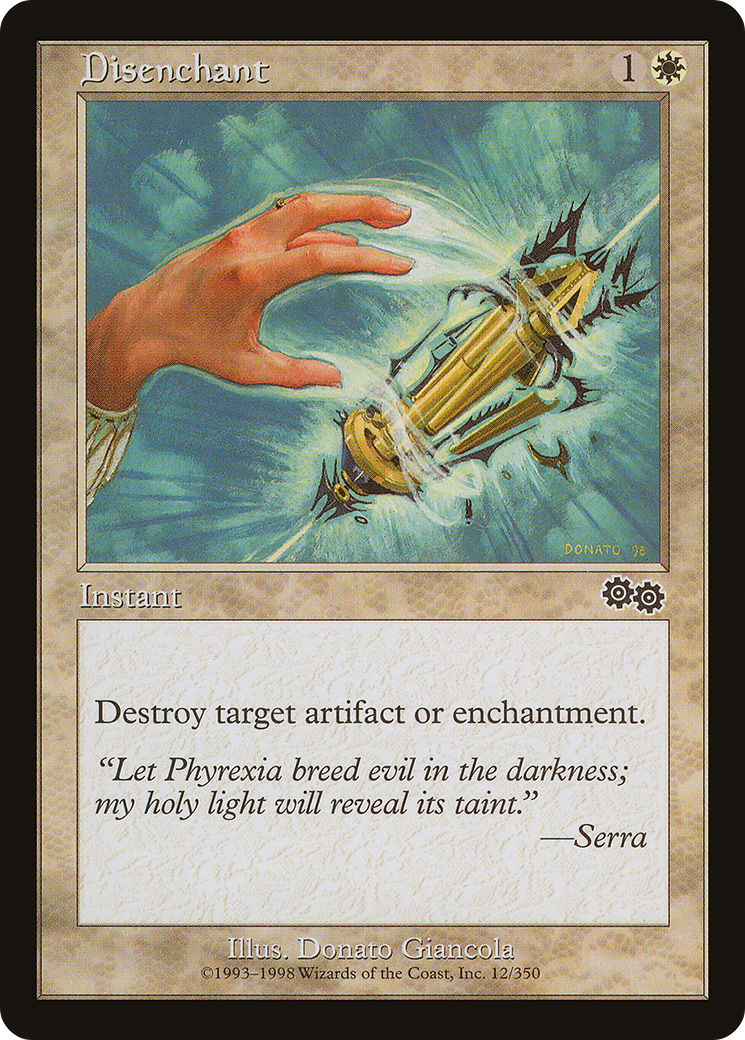 Disenchant [Urza's Saga]-1