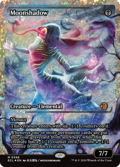 Moonshadow (0396) (Showcase) (Fracture Foil) [Lorwyn Eclipsed]-1