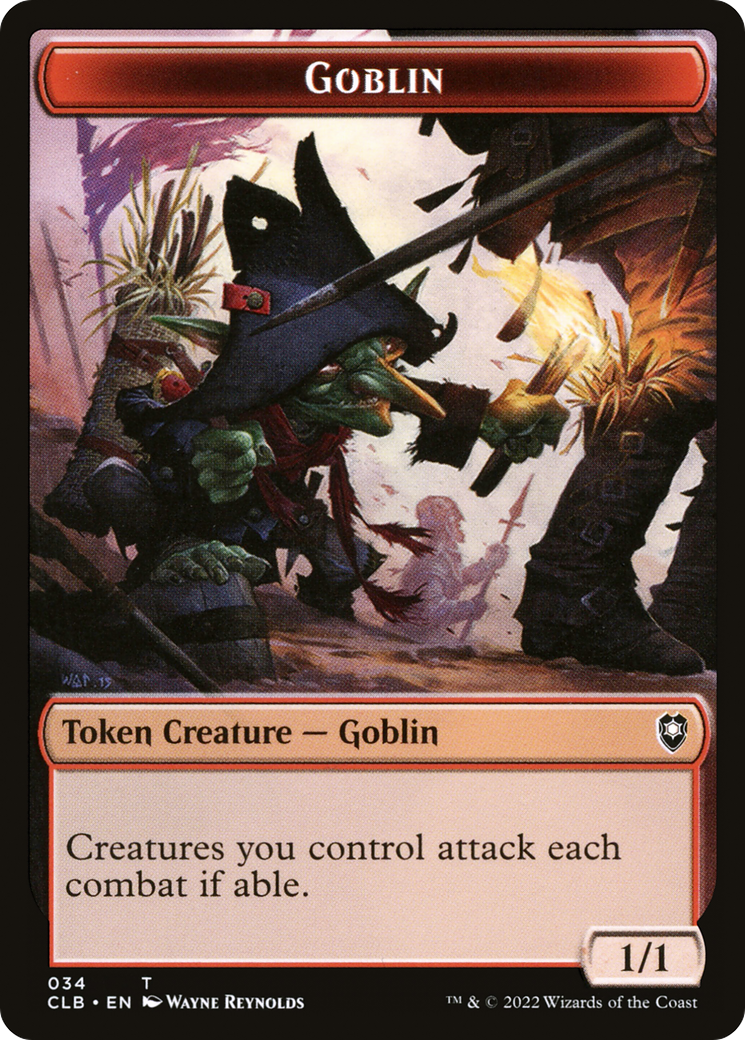 Goblin (TCLB-034) - Battle for Baldur's Gate Tokens-1