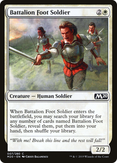 Battalion Foot Soldier [Core Set 2020]-1