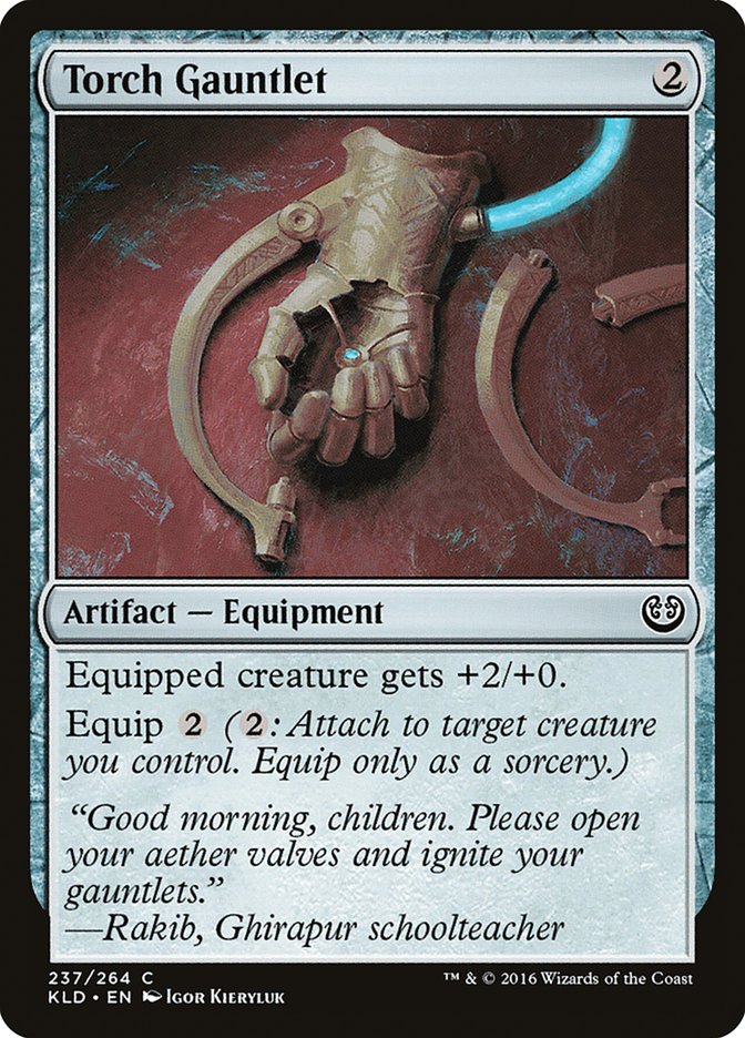 Torch Gauntlet [Kaladesh]-1