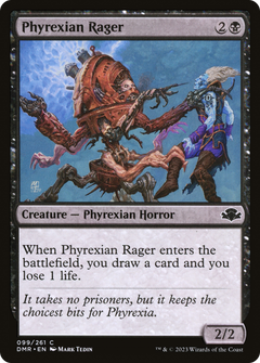 Phyrexian Rager [Dominaria Remastered]-1