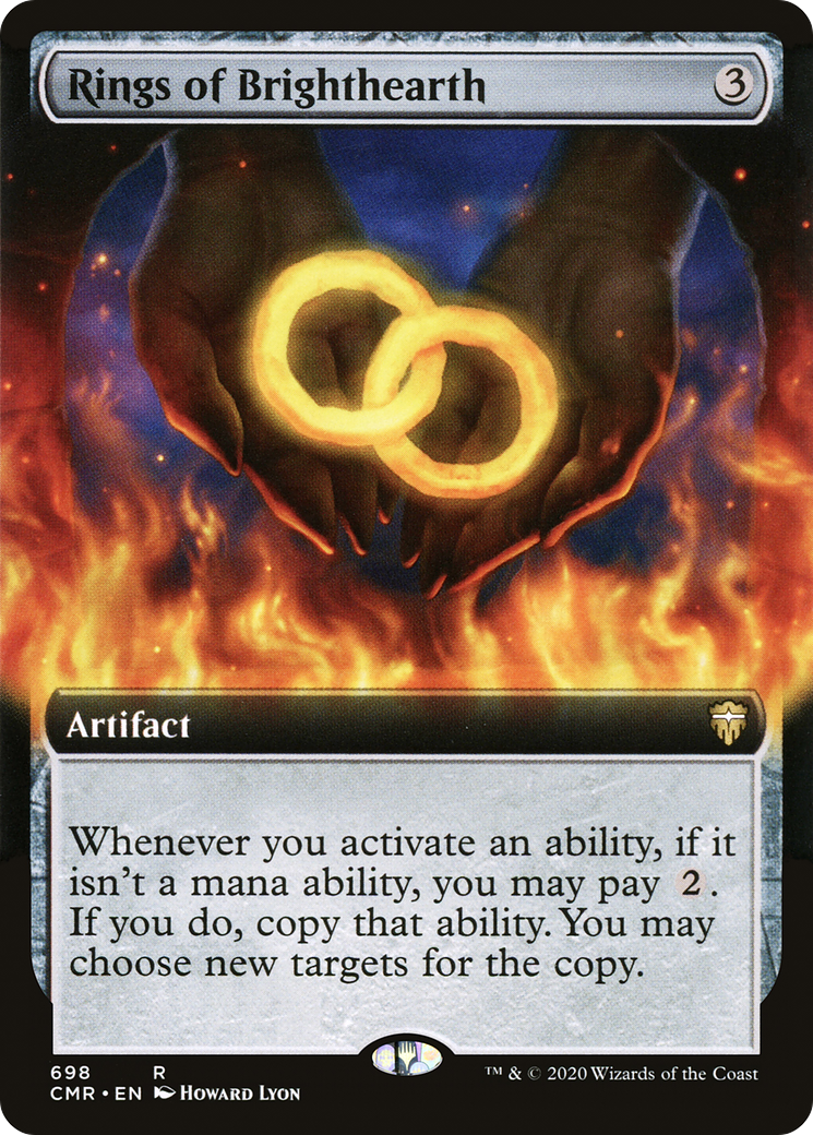 Rings of Brighthearth (Extended Art) [Commander Legends]-1