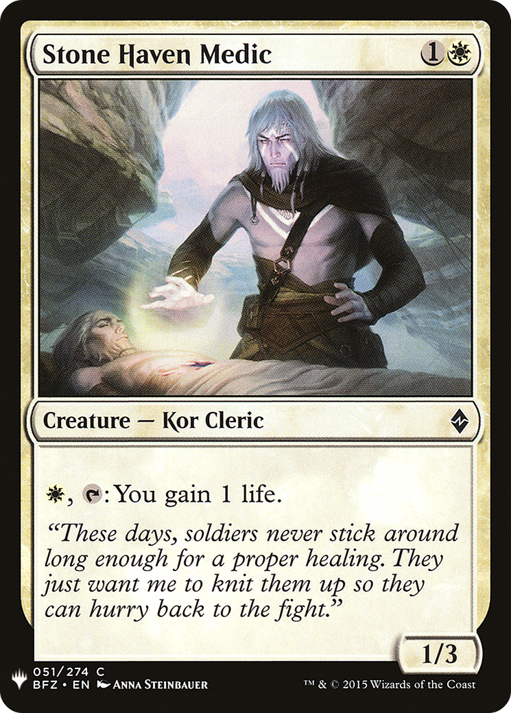 Stone Haven Medic [Mystery Booster]-1