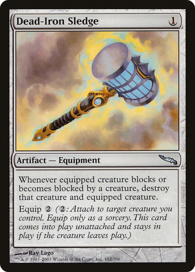 Dead-Iron Sledge [Mirrodin]-1
