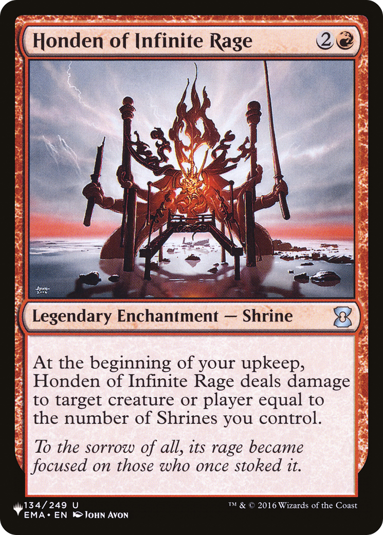 Honden of Infinite Rage [The List]-1