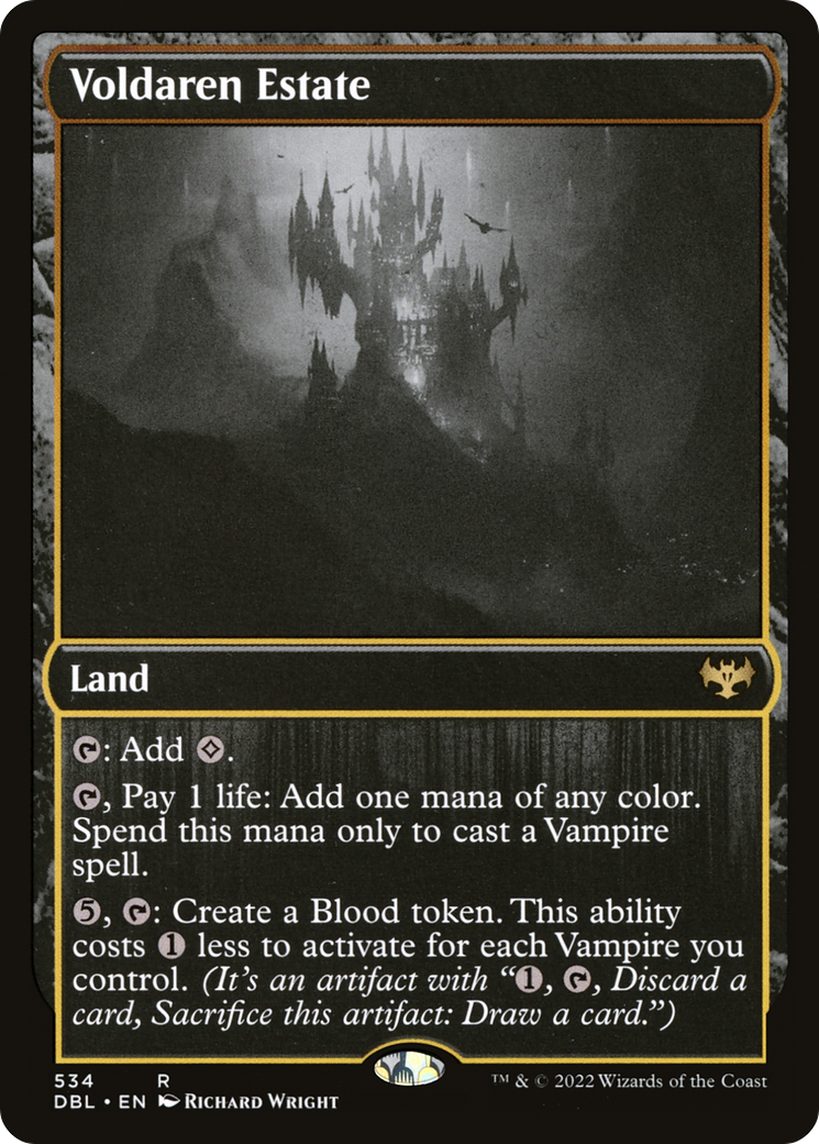 Voldaren Estate (DBL-534) - Innistrad: Double Feature Foil-1