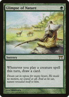 Glimpse of Nature [Champions of Kamigawa]-1