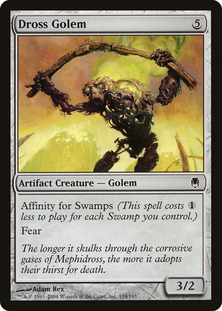 Dross Golem [Darksteel]-1