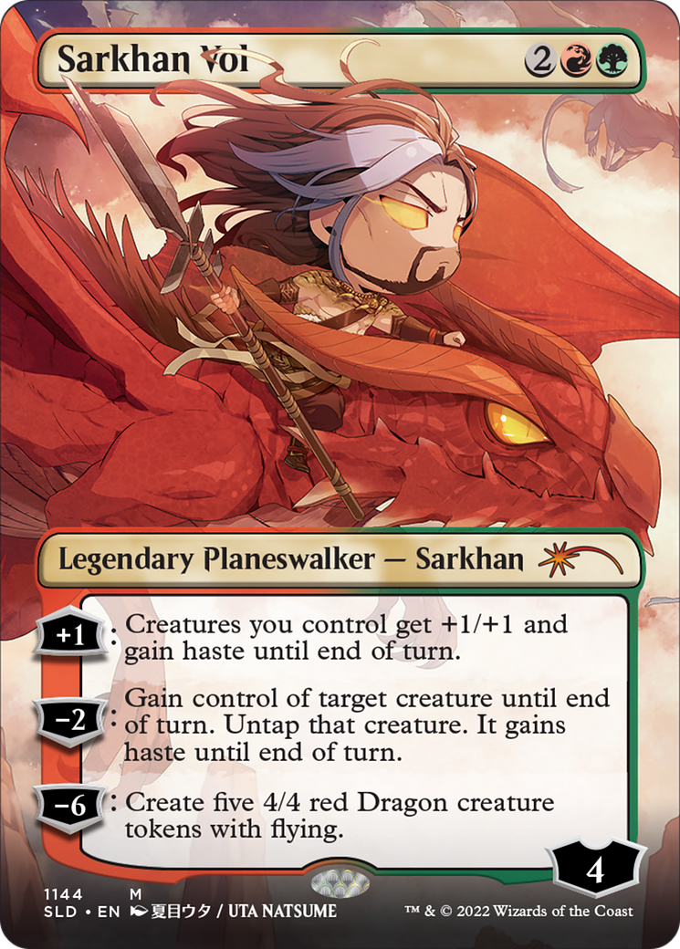 Sarkhan Vol (Borderless) [Secret Lair Drop Series]-1