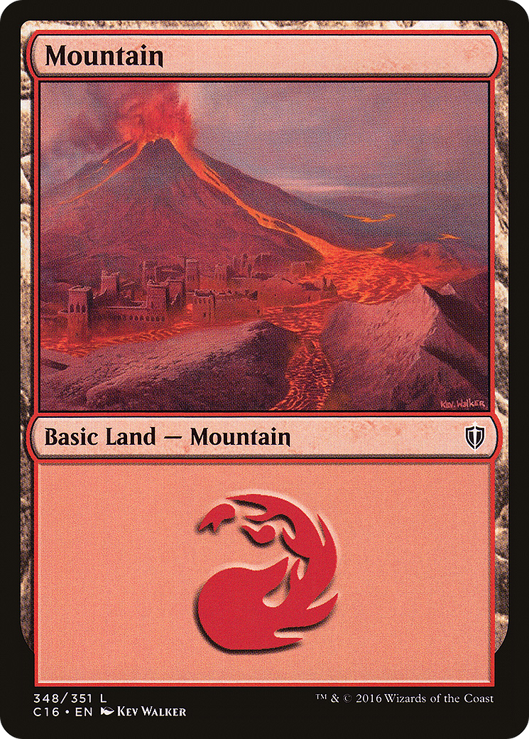 Mountain (348) [Commander 2016]-1