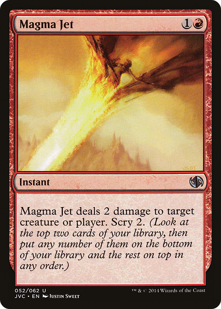 Magma Jet [Duel Decks Anthology]-1