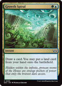 Growth Spiral [Duskmourn: House of Horror Commander]-1