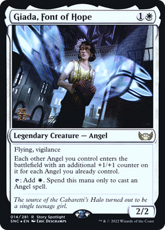 Giada, Font of Hope [Streets of New Capenna Prerelease Promos]-1