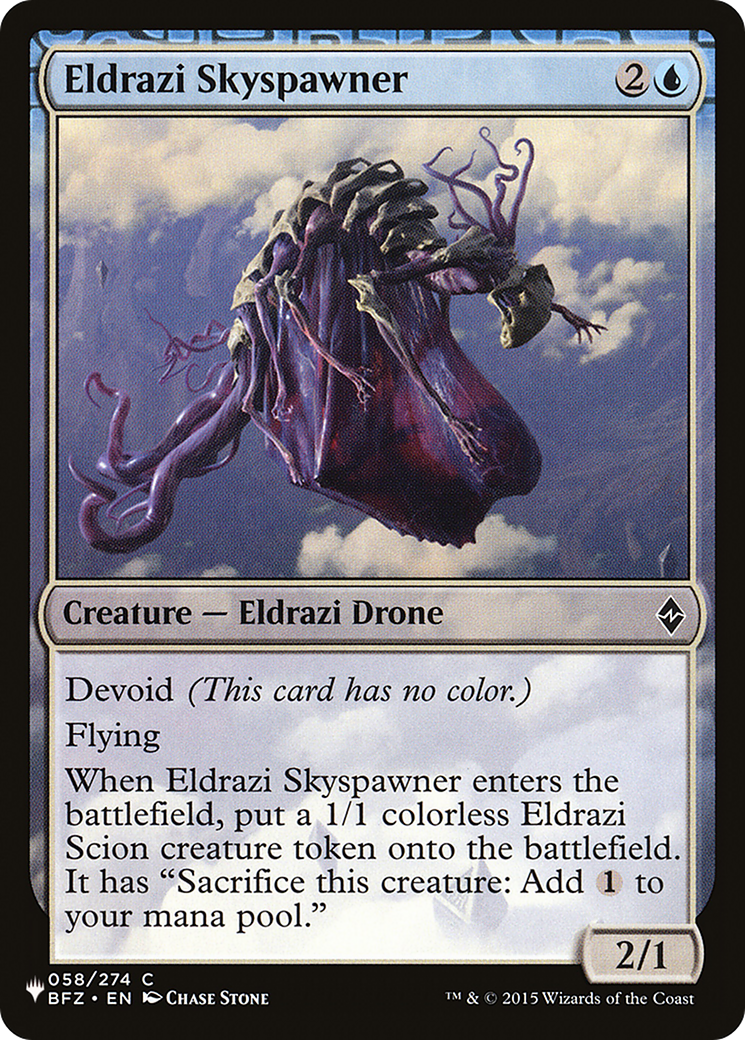 Eldrazi Skyspawner [The List]-1
