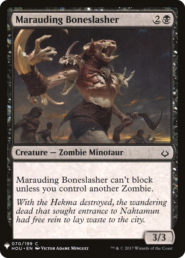 Marauding Boneslasher [Mystery Booster]-1