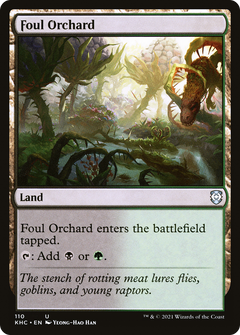Foul Orchard [Kaldheim Commander]-1
