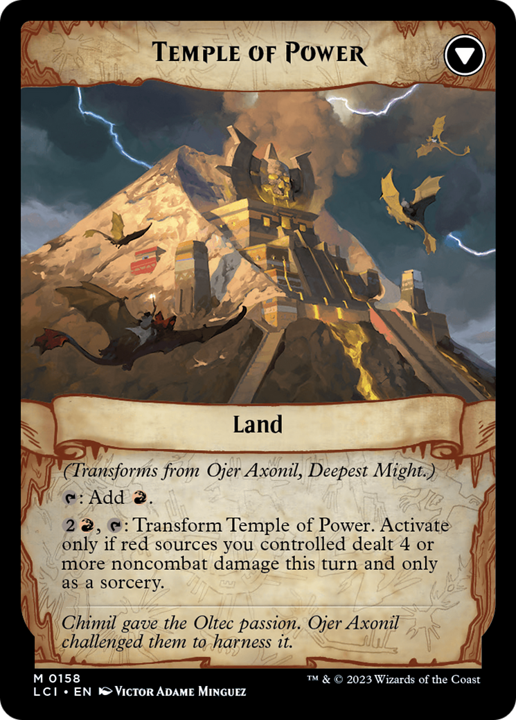 Ojer Axonil, Deepest Might // Temple of Power [The Lost Caverns of Ixalan]-2