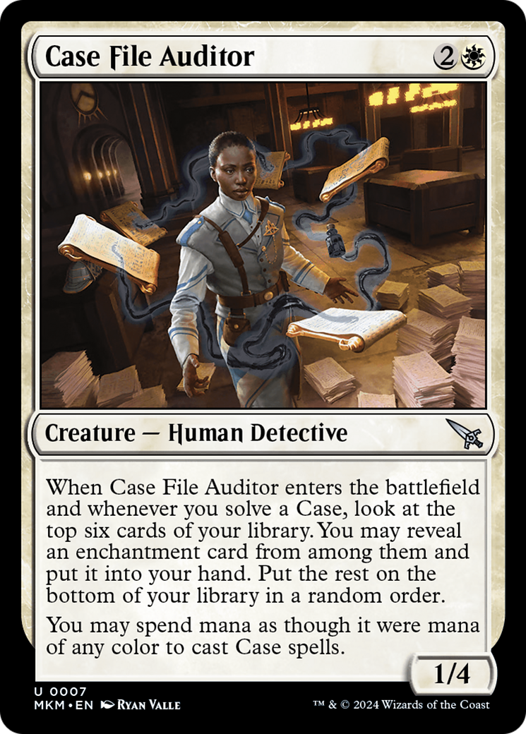 Case File Auditor (Black) [Murders at Karlov Manor]-1