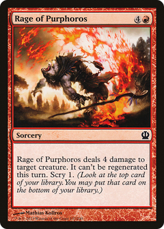Rage of Purphoros [Theros]-1