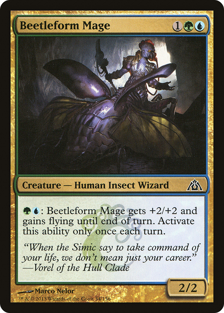 Beetleform Mage [Dragon's Maze]-1