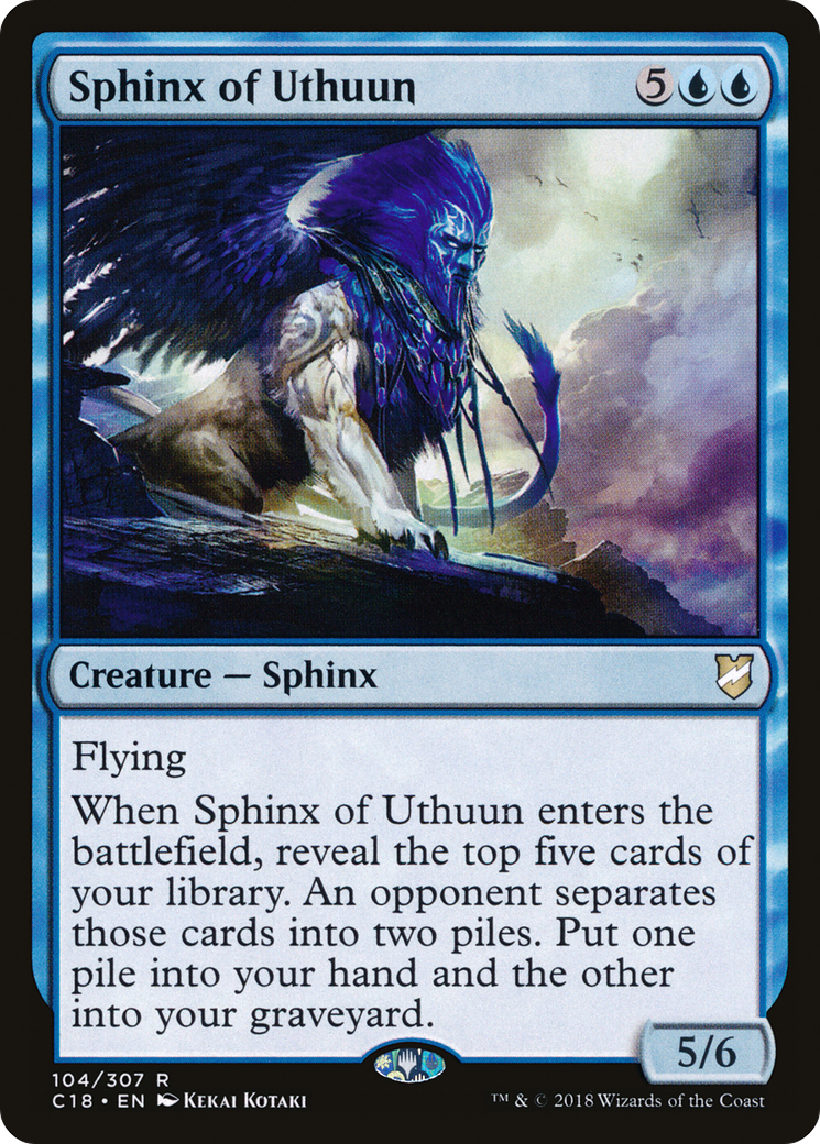 Sphinx of Uthuun [Commander 2018]-1