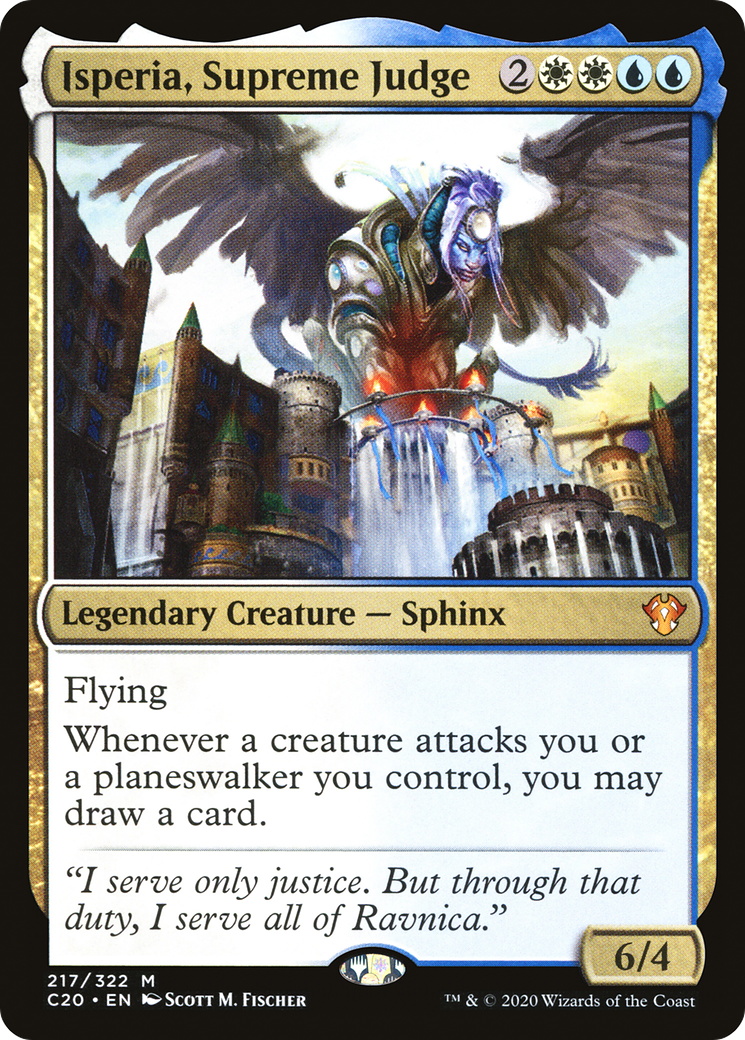 Isperia, Supreme Judge [Commander 2020]-1