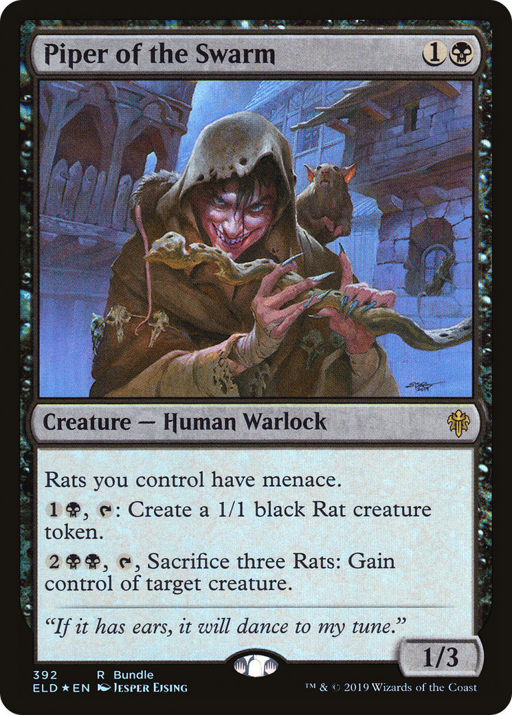 Piper of the Swarm (392) [Throne of Eldraine]-1