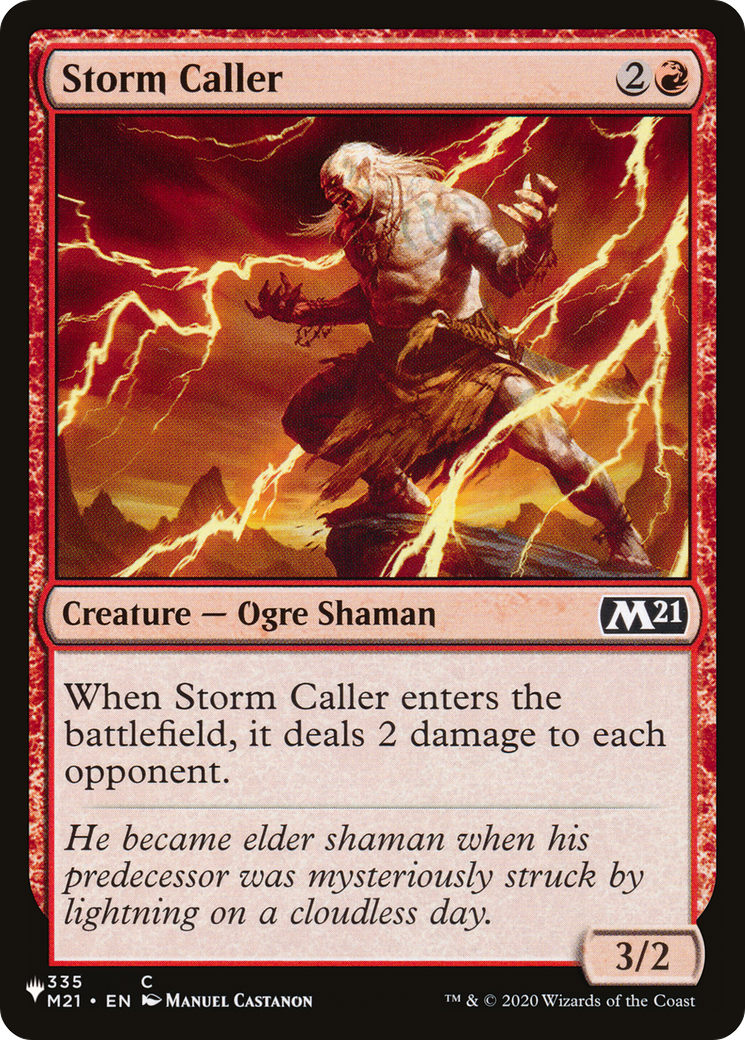 Storm Caller [The List]-1