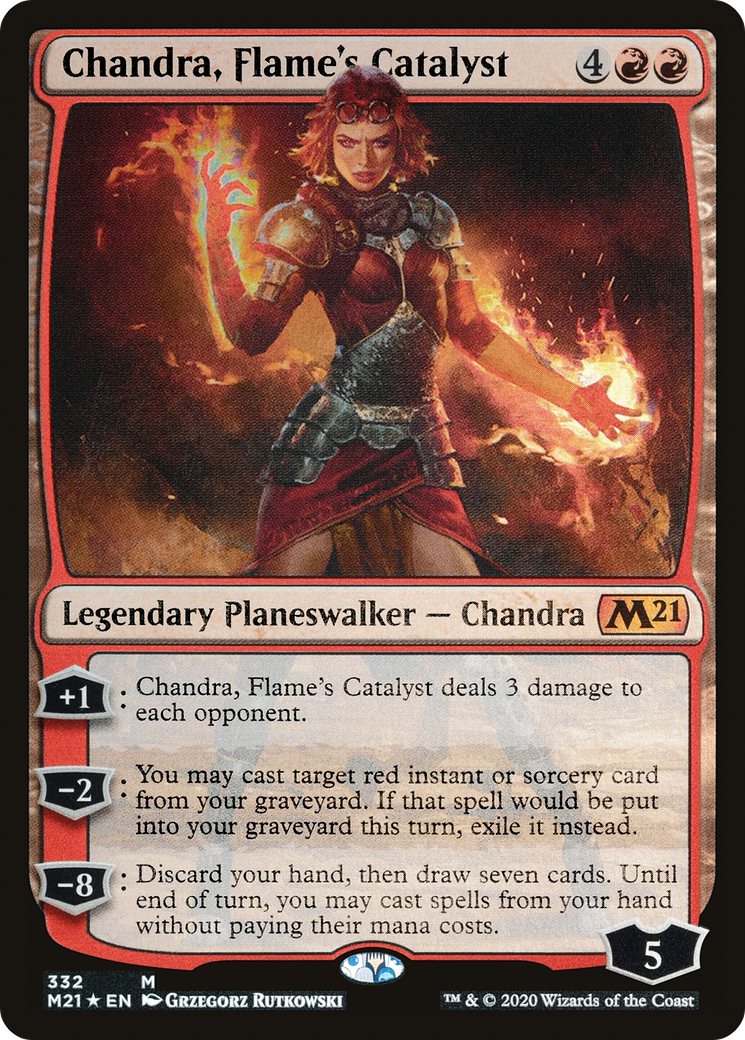 Chandra, Flame's Catalyst [Core Set 2021]-1